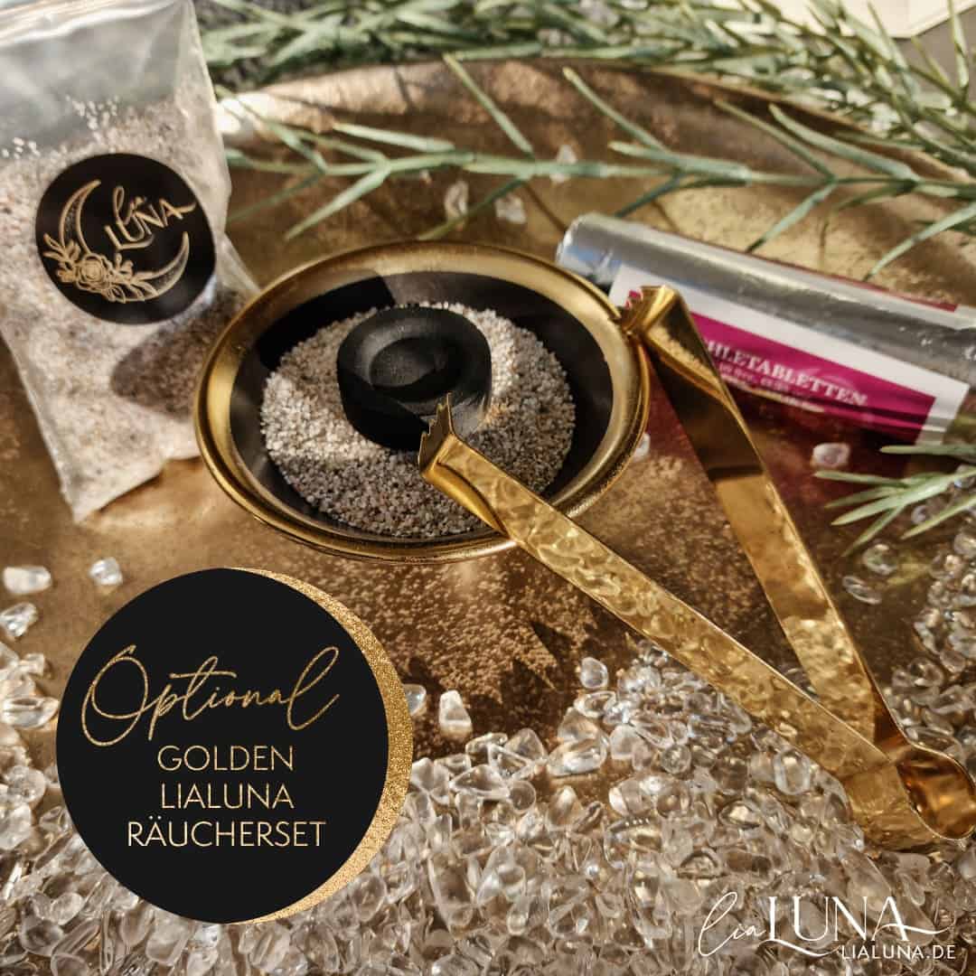 Golden Räucherset by lialuna